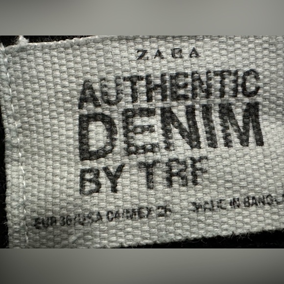Zara Authentic Denim By TRF- Size 4 - Picture 5 of 14